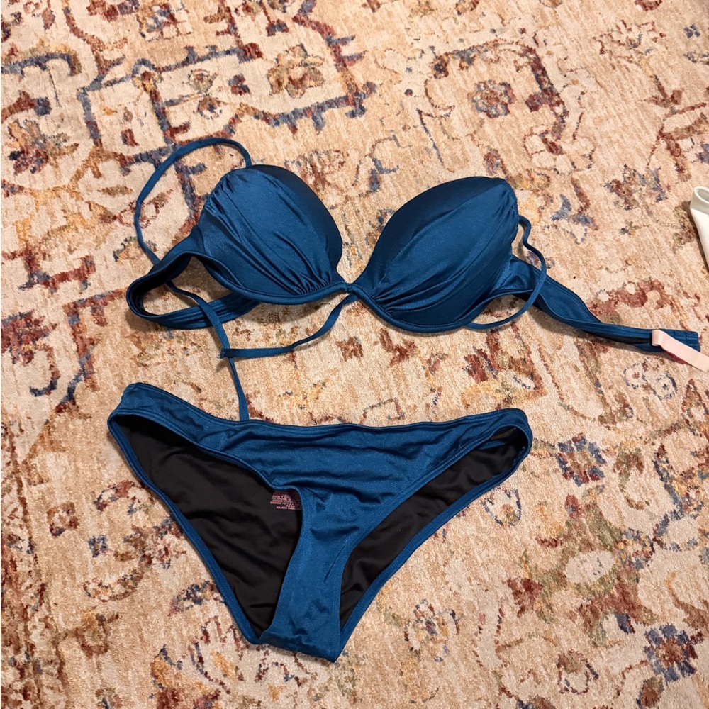 Victoria's Secret Teal Bikini Set